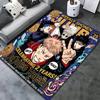 Ковер Jujutsu Kaisen для гостиной, спальни, дома, дивана, детской игры, нескользящий коврик