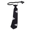 Elegant Preppy Style Women Pearl Tie Bead Long Necktie Versatile Academic College Shirt Necktie Uniform Accessories