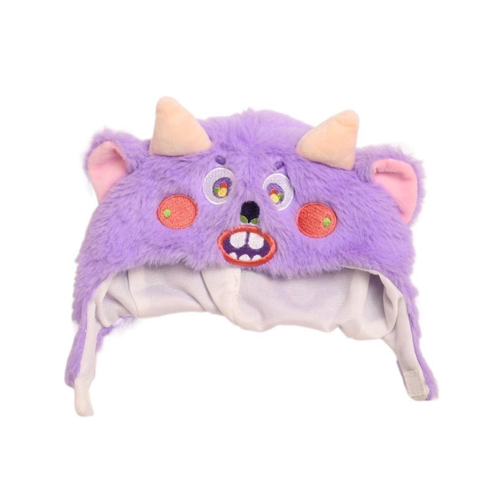 Animal Doll Plush Hat Cartoon Doll Animal Ear Cap Doll Clothing Change Dressing Game
