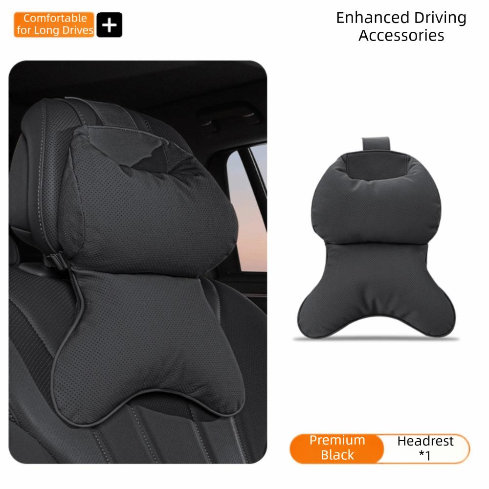 Breathable Neck Pillow Height Adjustable Back Support Pillow Car Headrest Car Accessories