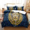 3D Digital Printing Lion Three-Piece Home Textile Bed Sheet Kit Bedding Kit