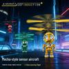 Индукционная летающая игрушка «Космический робот»: Светящийся летающий аппарат для детей