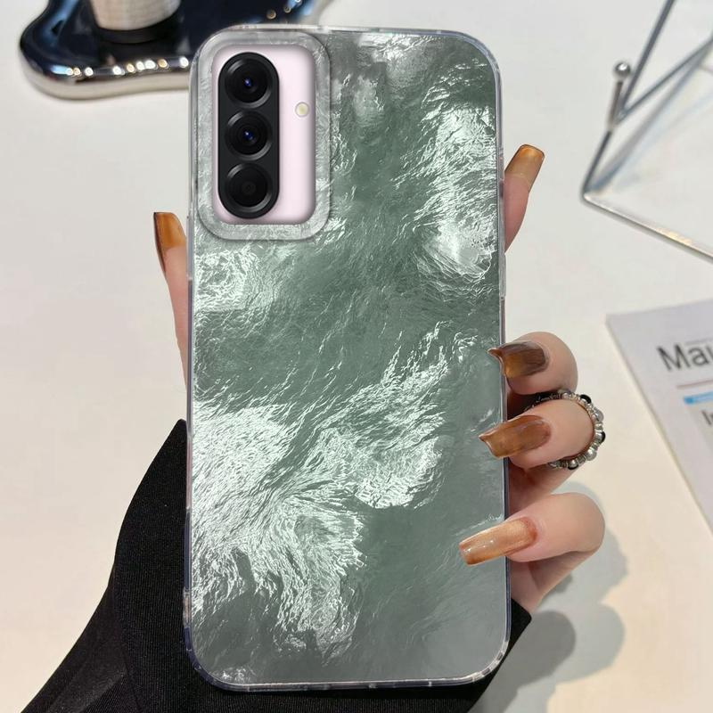 Градиентная Ледяная Текстура Чехол для Девочек для Samsung Galaxy A56 A16 A26 A36 A06 A55 A35 A25 A15 A12 A32 A54 S24 S25 S22 S23 FE Чехол