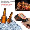 Infrared Thermometer, NonContact Digital Laser Temperature Gun 58degrees F To 1112degrees F (50degrees C To 600degrees C)