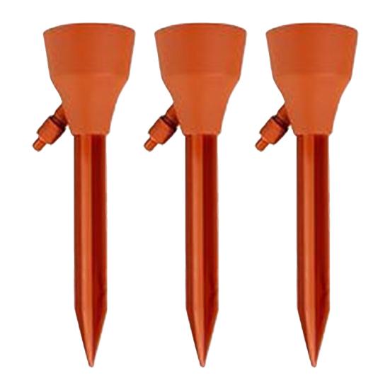 3Pcs Watering Dripper Easy To Use Self Watering Spikes Durable Automatic Plant Watering Device for Home Garden ADM