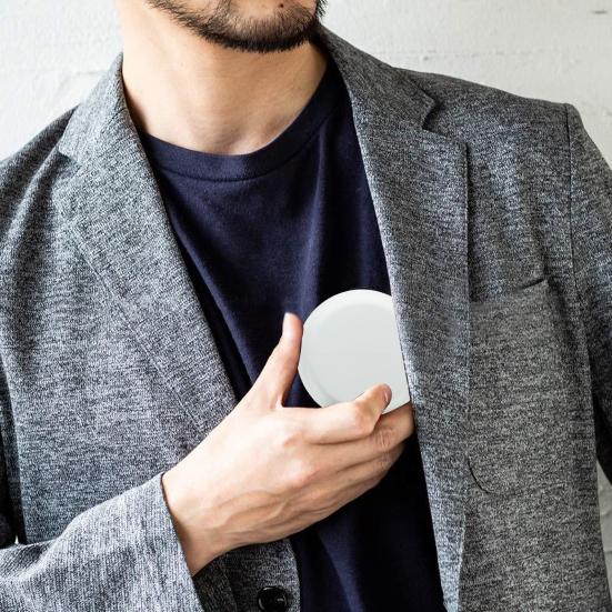 Compact Coin Holder Round Compartment Lightweight Durable Mini Japan Coin Dispenser Plastic Storage Box