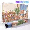 Cartoon BuBu DuDu Panda Kawaii Mouse Pads Gaming Computer Natural Rubber Desk Mats Gamer Office Keyboard Cute Little Bear Carpet