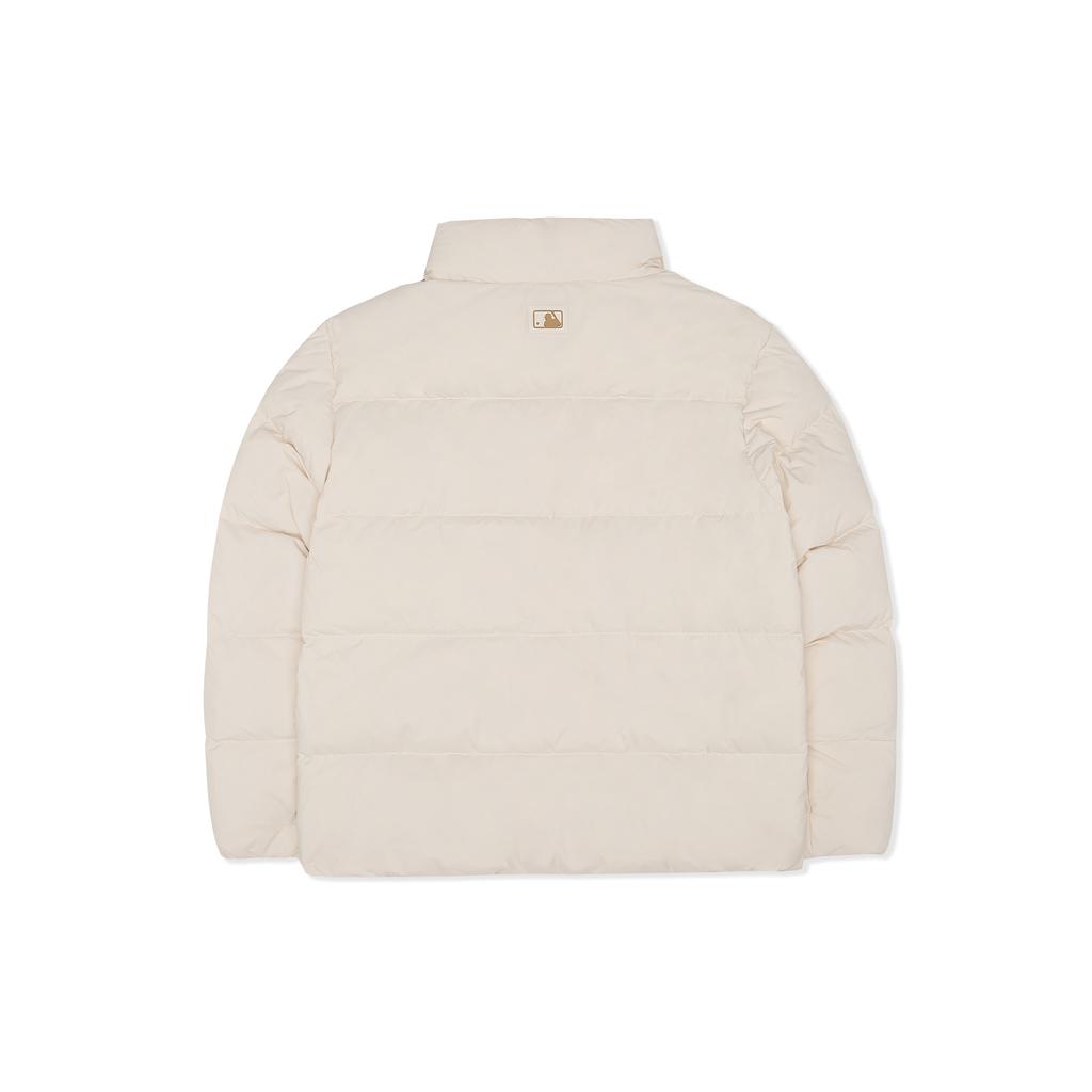 New MLB Down Jacket Winter Cropped Unisex Cream 3ADJB0526-50CRS