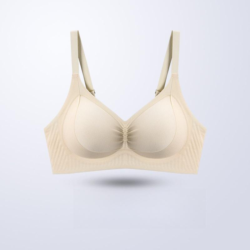 Бесшовное нижнее белье Женский поддерживающий и приподнимающий бюстгальтер Съемный аксессуар Грудь Предотвращающий провисание Спортивный бюстгальтер Стабильное и удобное нижнее белье