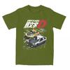 Футболки Initial D Tandems AE86 Vs FD Rx-7 Drift Racing Car Apparel Tee Shirt T-Shirt Gift Idea Clothing