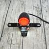 Retro Motorcycle LED Tail Light Aluminum Alloy Brake Lamp Modified Super Bright Rear Light with License Plate Lights EU