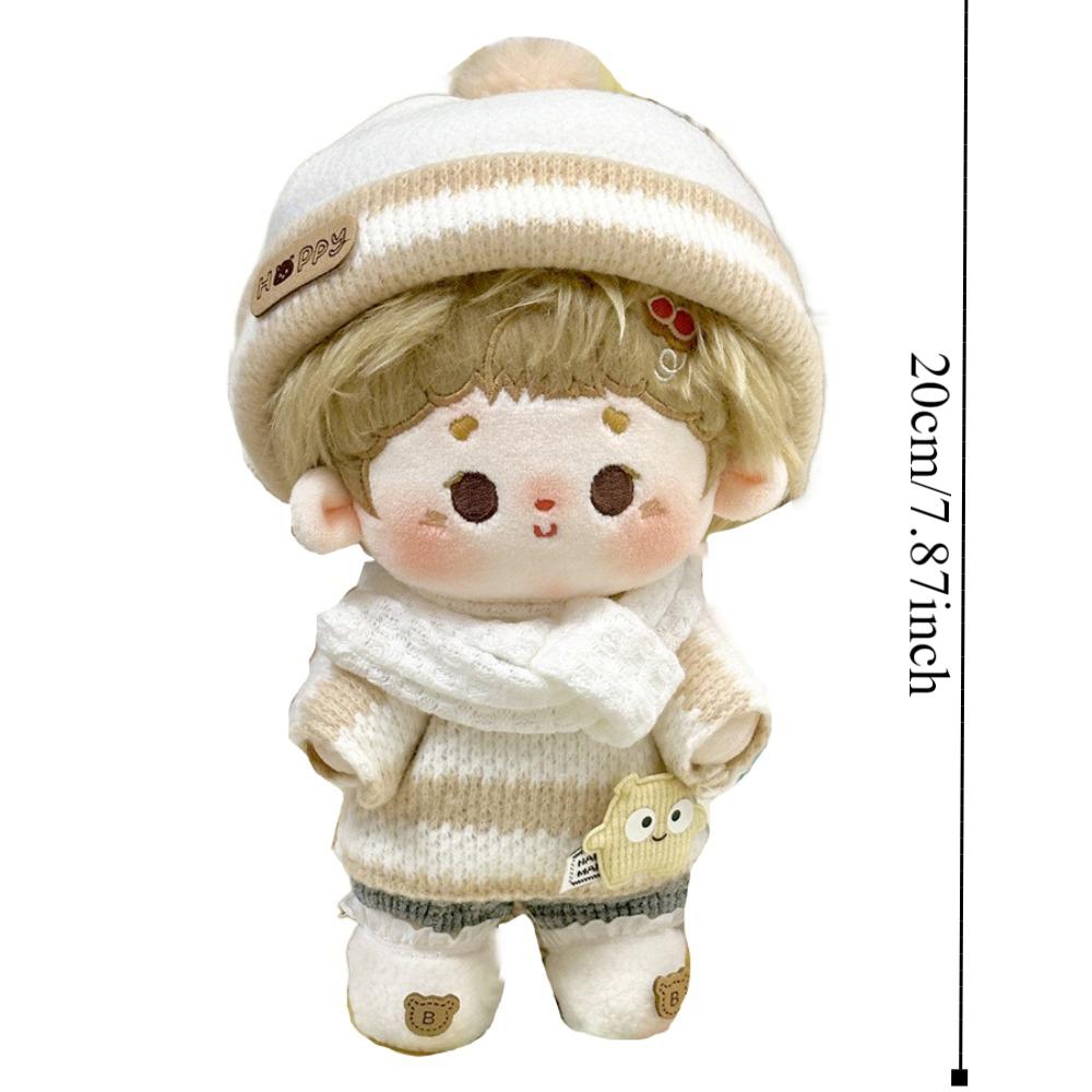 Coat Doll Clothes Dress Winter Set Cotton Doll Outfit Dress  Cotton Doll Accessories