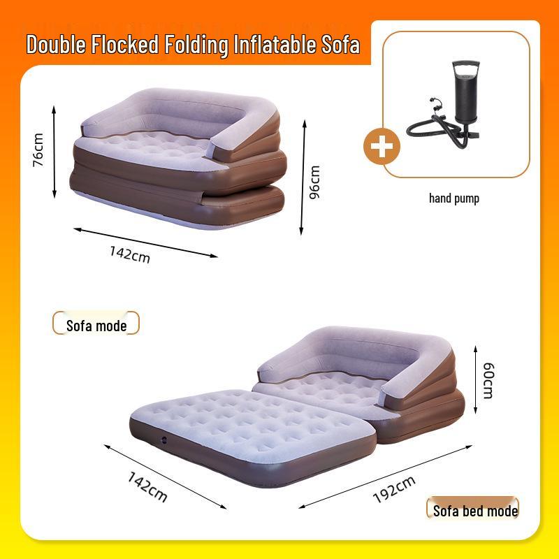 Портативный надувной диван-кровать для улицы и походная надувная подушка