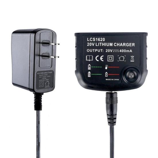 Зарядное устройство для литиевых аккумуляторов 20 В LCS1620 для всех Black & Decker LB20 LBX20 LBX4020