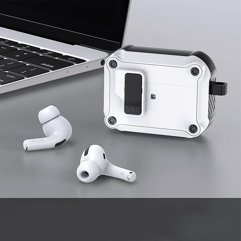 Security Lock Cover for AirPods Pro 3 2025 Case for AirPods Pro2 Pro 2 1nd Cases Shockproof Cover For Airpods 4 4th 3 Fundas