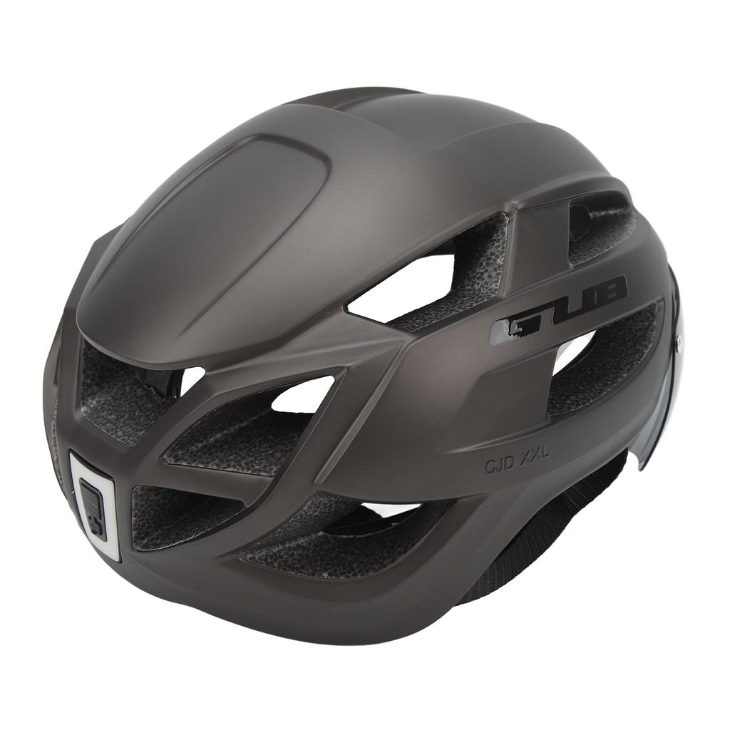 CJD XXL Взрослый велосипедный шлем Велосипедный шлем с USB-зарядкой Задний фонарь Съемный магнитный