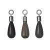 Casting Tear Drop Shot Fishing Tackle Line Sinkers Hook Connector Fall Sinker Fishing Tungsten