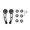 4 1 4 Inch Window Crank Handle Kit Billet Aluminum Black Coating Long Lasting Lightweight for Hot Rod