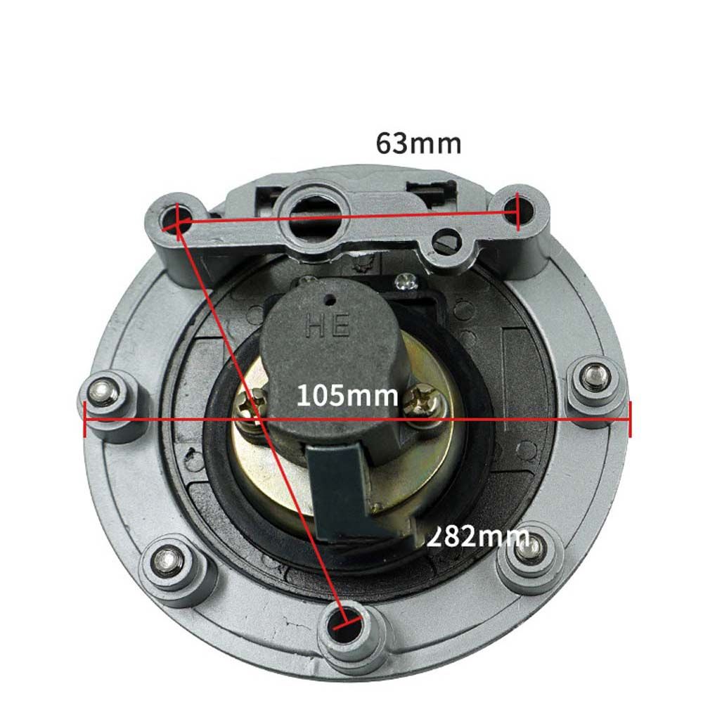 XJR400 Stainless Steel Motorcycle Gas Tank Cover Motorbike Oil Tank Cap Fuel Cap With 2 Keys
