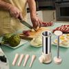 Трубы для наполнения колбасы Машина для наполнения колбасы Мясной шприц из нержавеющей стали Ручная машина для наполнения колбасы Инструмент для наполнения колбасы