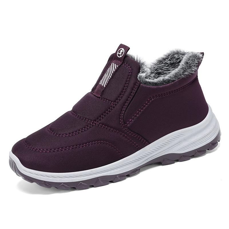 2025 Unisex Thick Velvet Warm and Waterproof Snow Boots Men's Women's Outdoor Non-slip Casual Shoes Couple Platform Cotton Shoes
