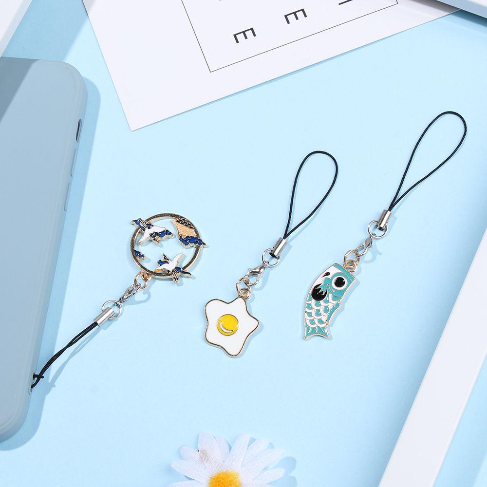 Подарок ремешок для ключей сумка-шнурок аксессуары мини-чехол для телефона кулон цветок милый