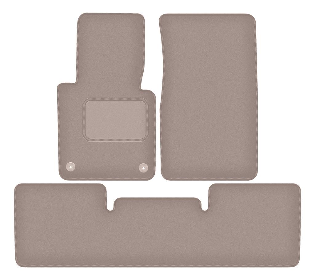 Бежевые велюровые коврики для: Мерседес G W461 внедорожник (1978-2008)