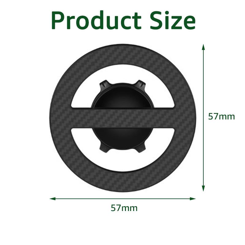 Universal Magnetic Car Phone Holder Accessories for MagSafe Magnet Car Cellphone Mount Base for 17mm Diameter Joint Ball
