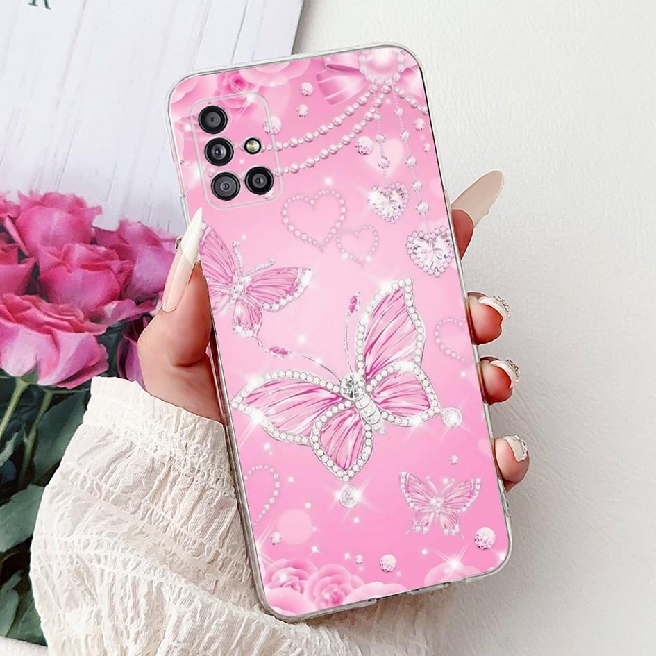 Для Samsung Galaxy A71 A51 A31 Чехол A315F A515F A715F Крышка Модный Расписной Мягкий Силиконовый Чехол для Телефона Для Samsung A51 5G Корпус