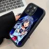 Date a Live Mio Takamiya Phone Case for iPhone 17 16 15 14 13 12 11 Air Pro Max Plus Thicken TPU Colorful Cover Cover Pretty