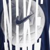 Nike Dri-Fit Legend Удобная Быстросохнущая Футболка-пуловер с коротким рукавом Детские топы Темно-синий HQ3257-410