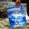 ZISIZ Square Transparent Outdoor Bucket
