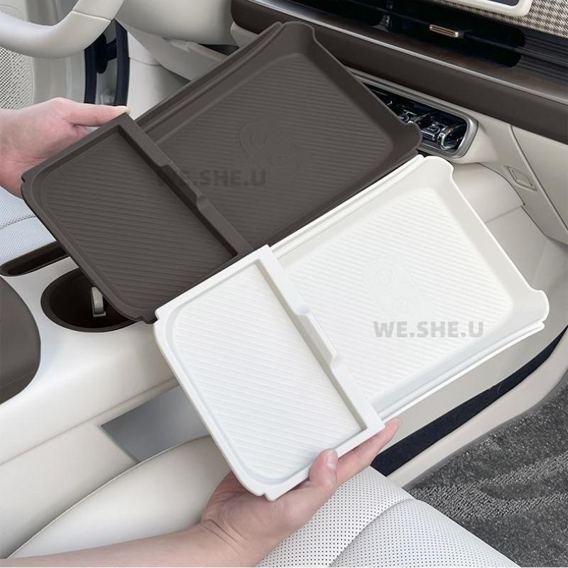 For GWM ORA 5 2026+ Car Under Center Control Double Layer Storage Box Lower Center Control Storage Interior Interior Accessories