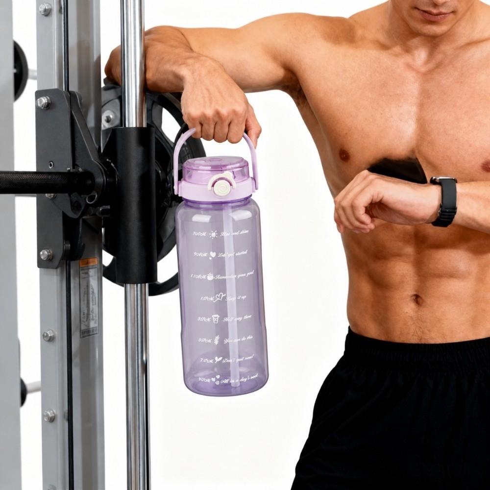 1500ml Large Water Bottle PP Drinking Cup Large Water Bottle Home