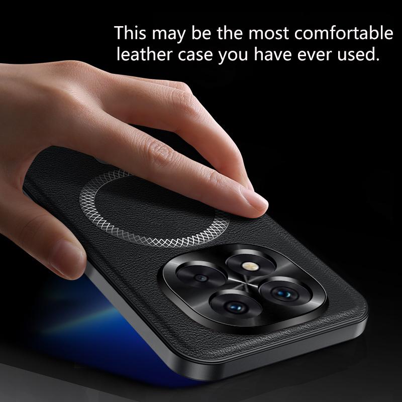 Для POCO X7 X7 Pro кожаный чехол-книжка с полной защитой, магнитный, водонепроницаемый, противоударный, с защитой от отпечатков пальцев