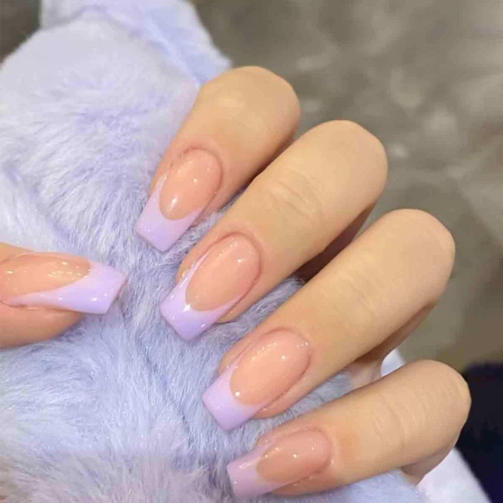 Съемные наклейки для нейл-арта в европейском и американском стиле - Простые, носибельные накладные ногти