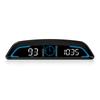 Wiiyii Car GPS Display Speed and Car with Speed Reminder and Fatigue Driving Suitable for All Cars Head-up Display, Speedometer, Time, Clock,