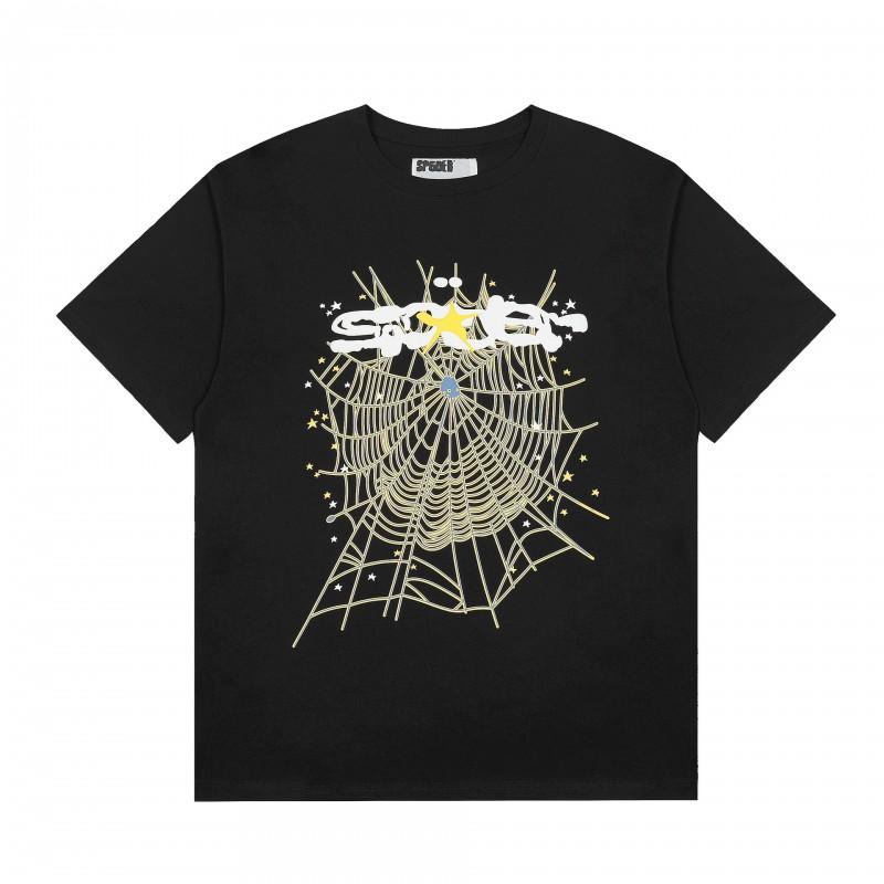 Unisex Retro Vintage Foil Print Letter Graphic Tee Cotton Short SleeveT