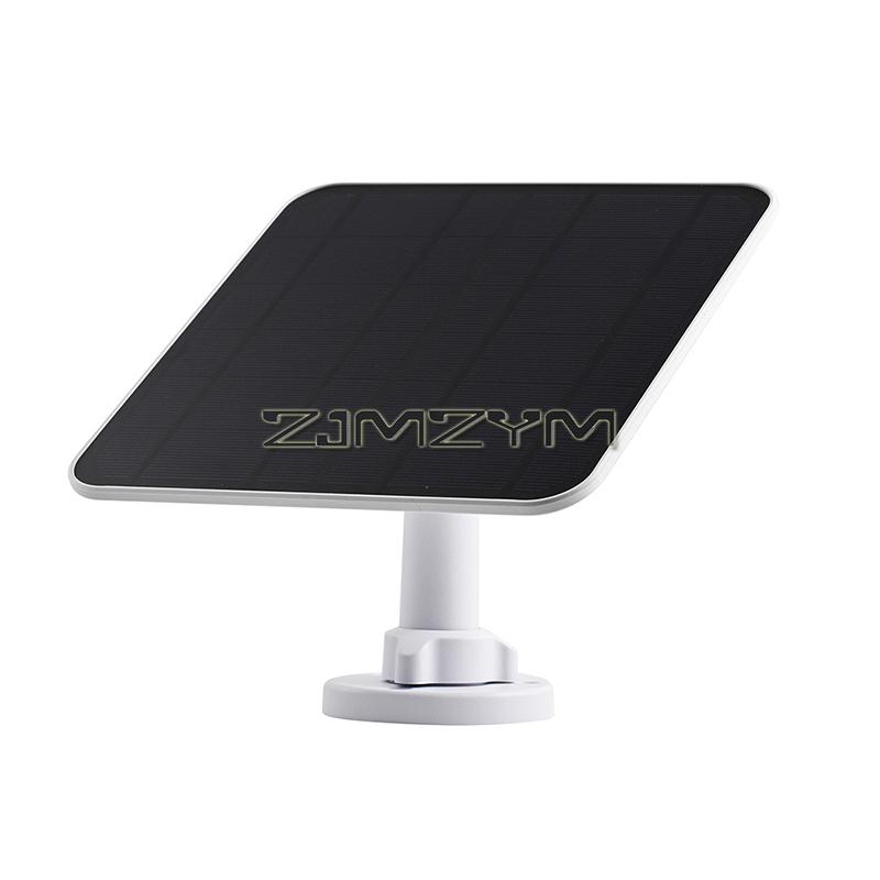 Solar Panel for Security Camera, 5W USB Solar Panel for DC 5V Security Camera with Micro USB or USB-C Port, Solar Charger