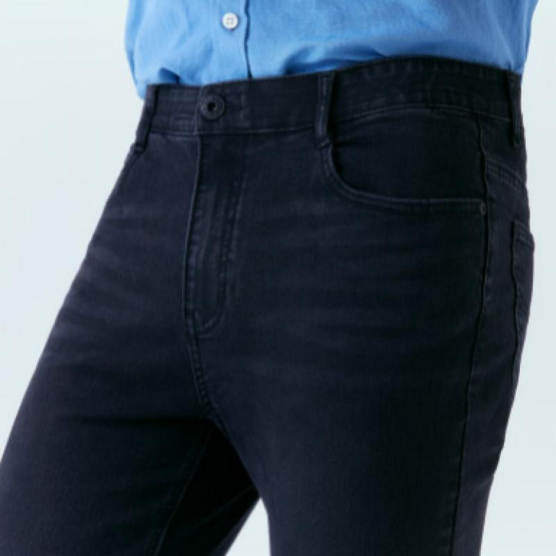 Bang Bang Men S Slim Straight Denim Black 23SS