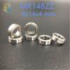 10 шт./лот MR148ZZ MR148 ZZ MR148ZZ/RS ЧЕРНЫЙ/ СИНИЙ Подшипники 8x14x4 мм Миниатюрный шарикоподшипник L-1480ZZ MR148-2Z