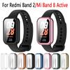 For Redmi Smart Band 2 Case Xiaomi SmartBand 8 Active Tpu Full Cover For Redmi Band 2 Casing Mi Band 8 Active Screen Protector