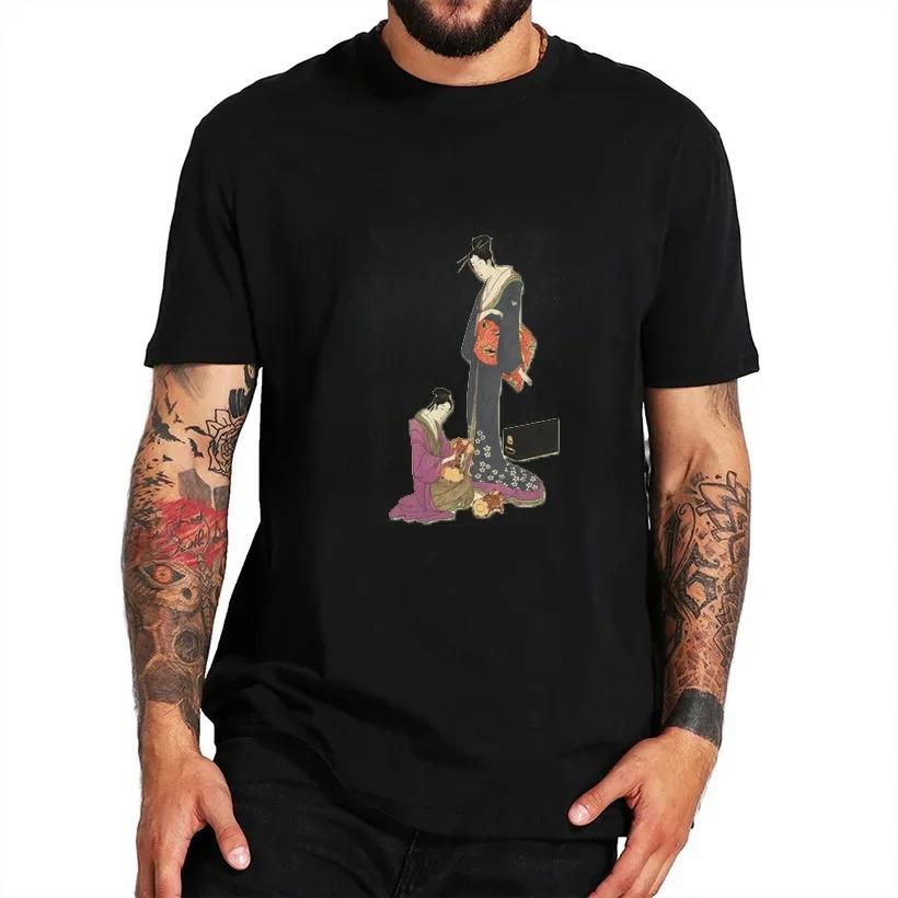 Yoshitomo Nara Ukiyoe Retro Street Japanese Fashion Trend Casual Cool Summer Unisex Unisex Universal Shortsleeved Tshirt
