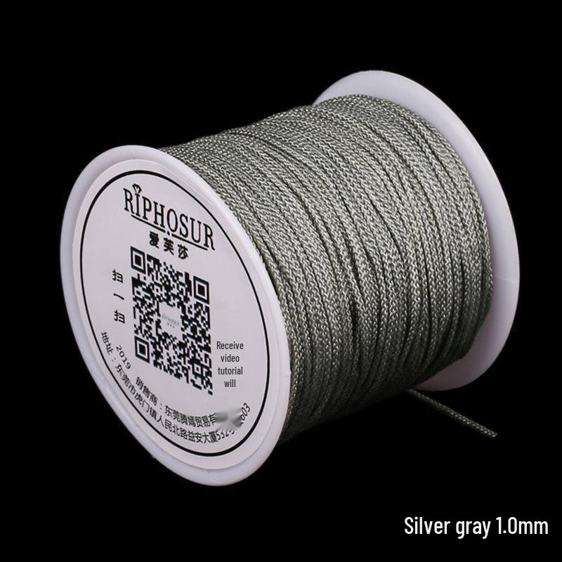 Вэньвань Неэластичный Ручной работы Нефритовый Макраме Буддийский Молитвенный Четки Браслет Шнур