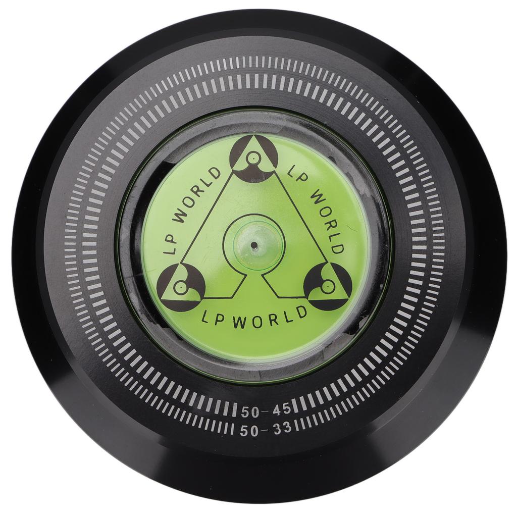 Стабилизатор веса пластинки, алюминиевый зажим для проигрывателя пластинок с пузырьковым выравниванием для проигрывателя пластинок LP