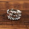 Creative Jewelry Open Titanium Steel Ring Eagle Stainless Steel Dragon Claw