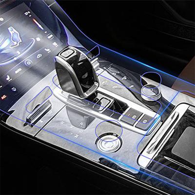 Автомобильные аксессуары для Chery Tiggo 8 Pro, защитная пленка для центральной консоли, наклейка на панель коробки передач, защита от царапин