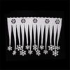 Ice Bar Artifical White Snowflake Simulated Snowflake Christmas Icicles Snowflake Ice Strip