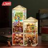 Jaki Super Строительные Блоки Игрушки Уличная Сцена Общий Магазин Модель Сборная Игрушка Настольное Украшение Подарок На День Рождения Ребенка