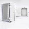 Outdoor Sealed Electrical Plastic Enclosure ABS with Hasp Distribution Box Transparent Cover IP66 Waterproof